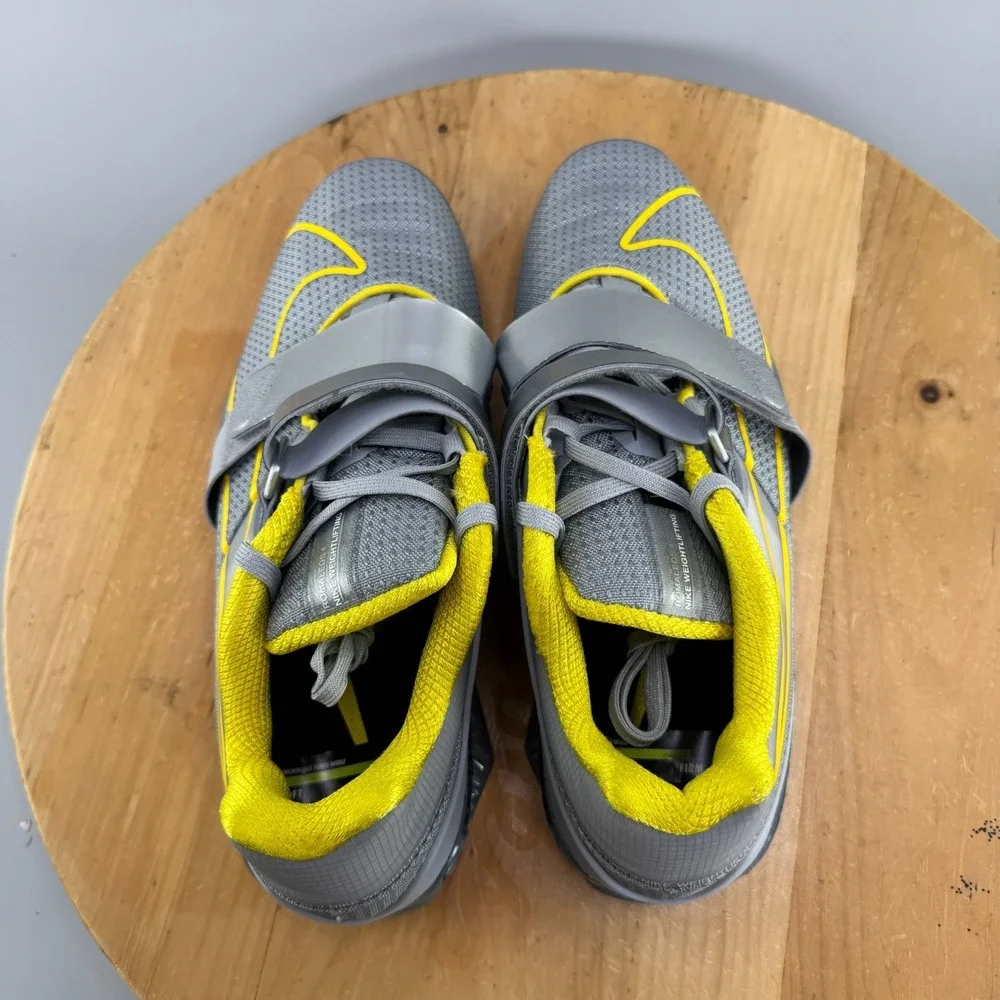 Mens 6 / Womens 7.5 - Nike Romaleos 4 SE Weightlifting Shoes Training Gray NEW